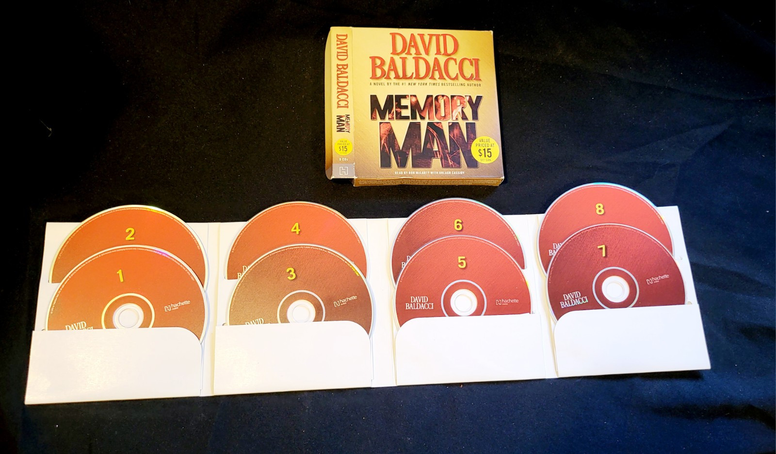 Memory Man by David Baldacci 2016 Audio Book
