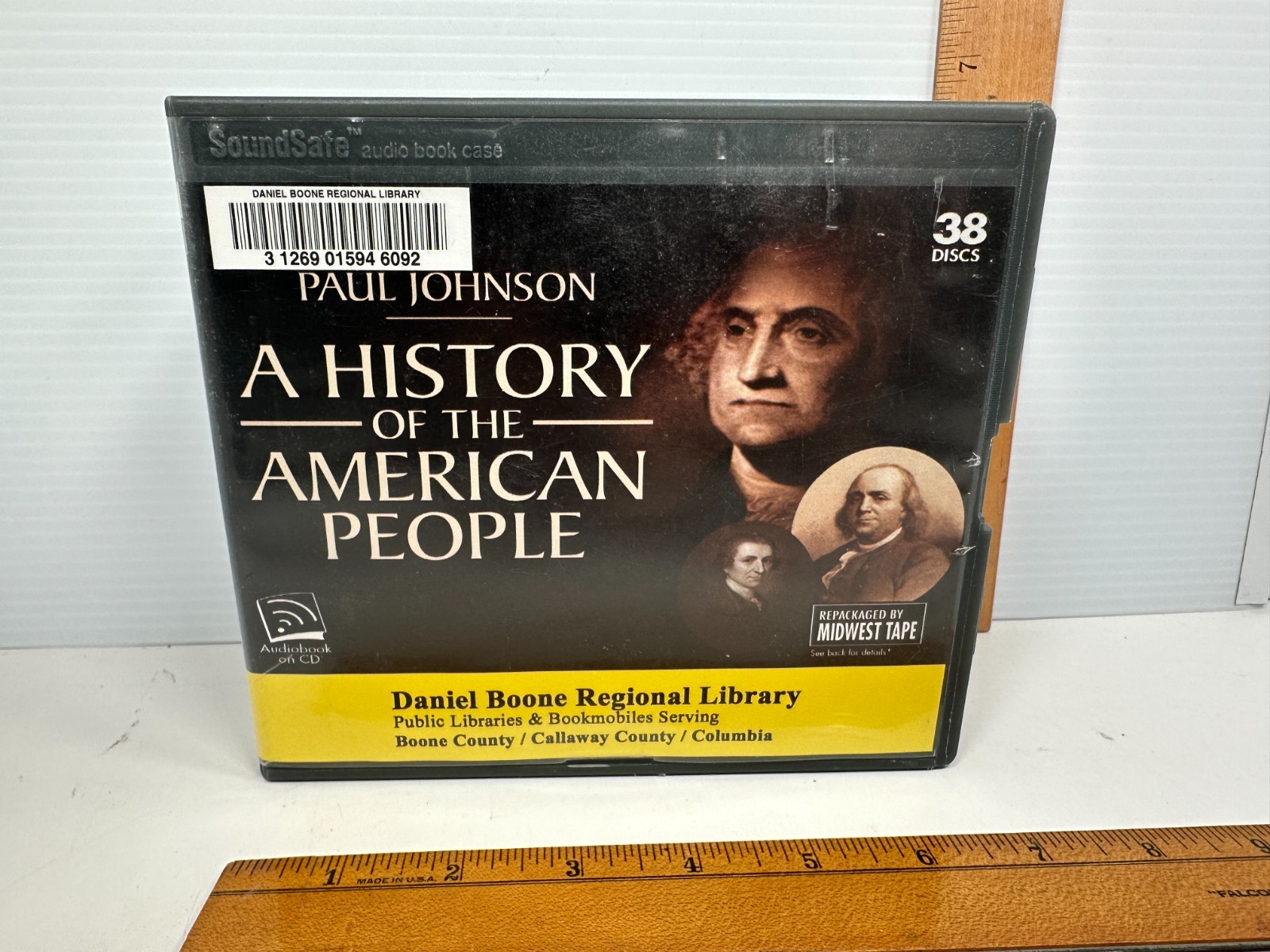 A History of the American People by Paul Johnson: Used Audiobook Tested/Working