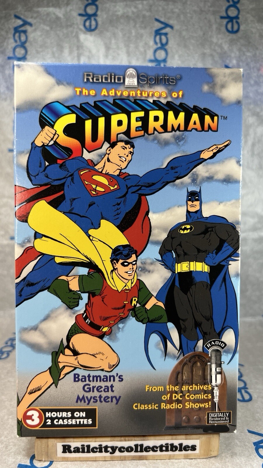 The Adventures Of Superman 2004 Audio Cassette Batman’s Greatest Mystery