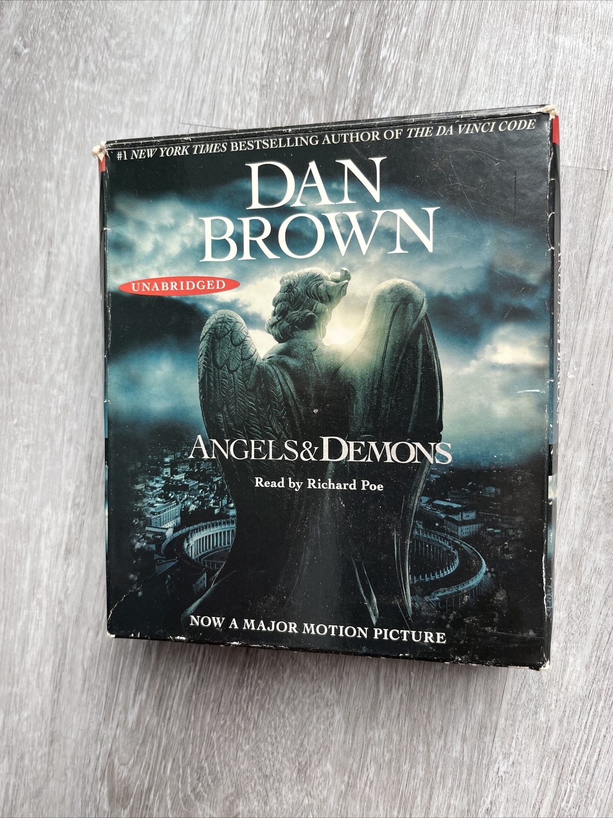 Angels & Demons Dan Brown Read By Richard Poe 15 CD Audio Book