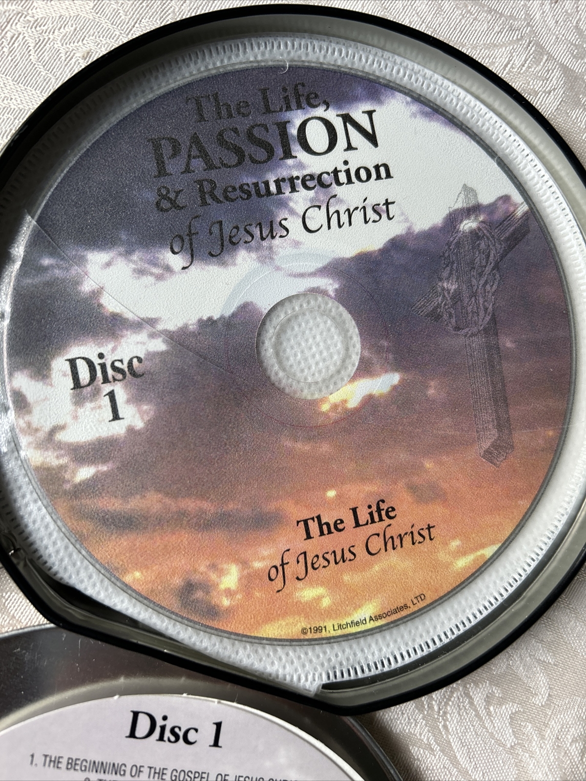 RARE: “THE LIFE,PASSION & RESURRECTION OF JESUS CHRIST” 2(+1) CDs BIBLE READINGS
