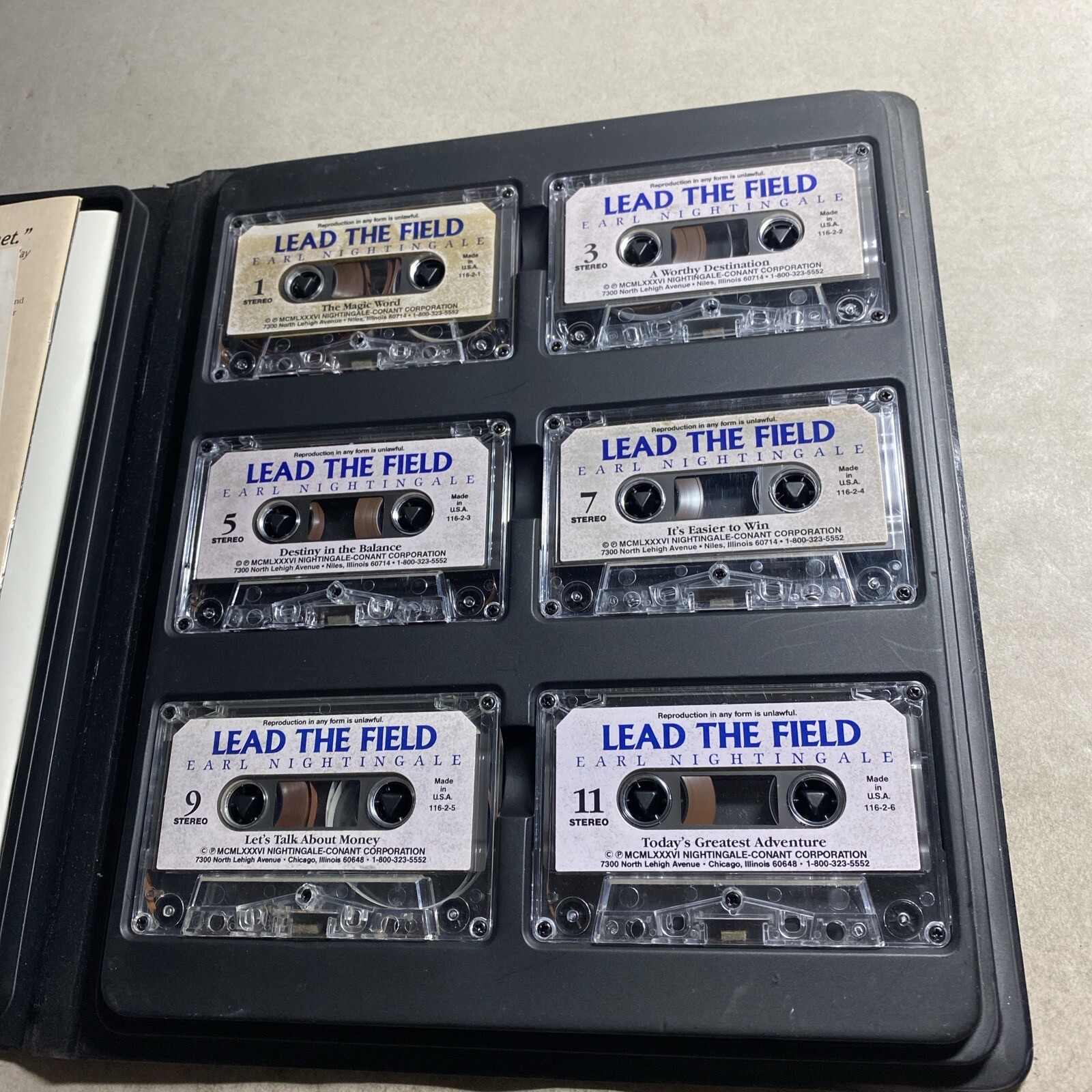 Lead the Field, Earl Nightingale — Nightingale Conant COMPLETE / FTH