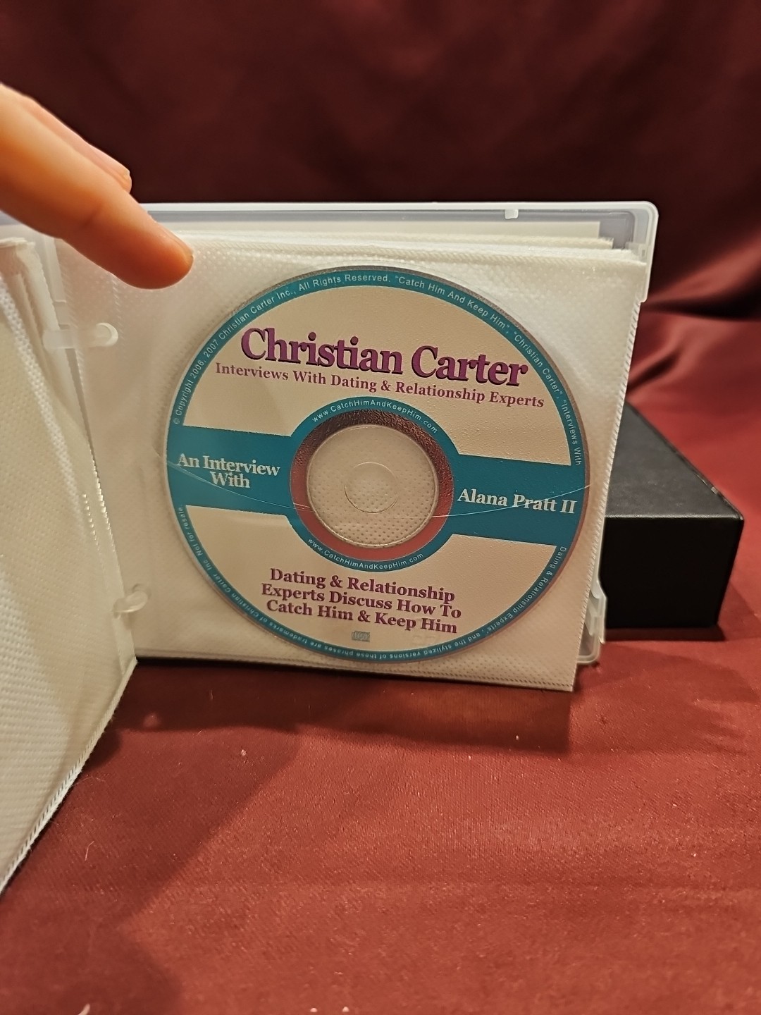 Catch Him & Keep Him: Interviews Audio + Lasting Attraction Dvd Christian Carter
