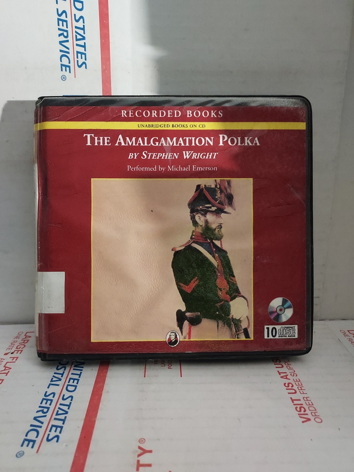 Stephen Wright The Amalgamation Polka (Audiobook CD) Good Used 10 Disc — #1H