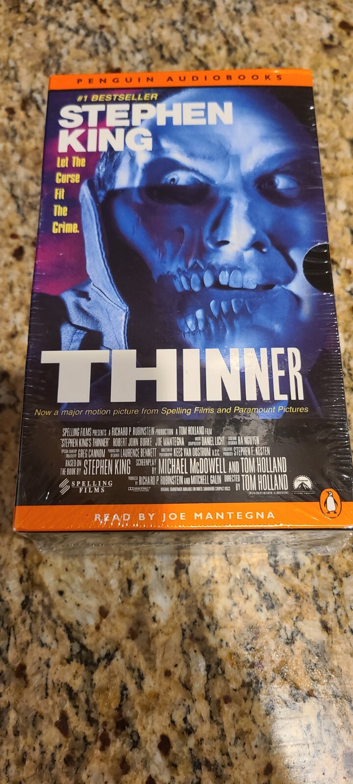 Stephen King Thinner Audio Book Cassette 1996 Sealed Penguin Audiobooks New