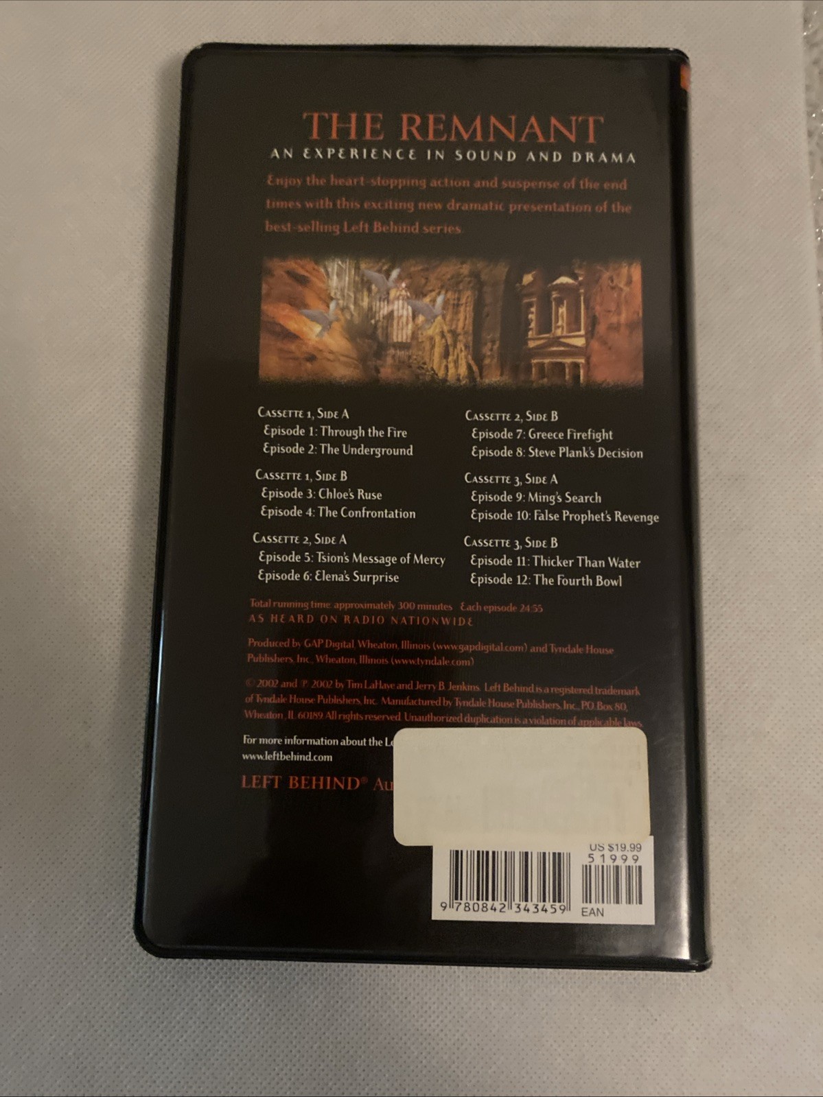 Left Behind: THE REMNANT by Jenkins & LaHaye [Audiobook Cassette]