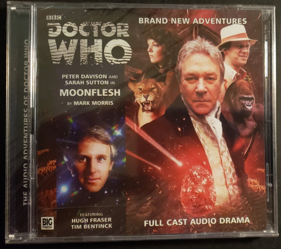 Doctor Who Main Range — #185 — Moonflesh Big Finish Audio CD UNOPENED NEW