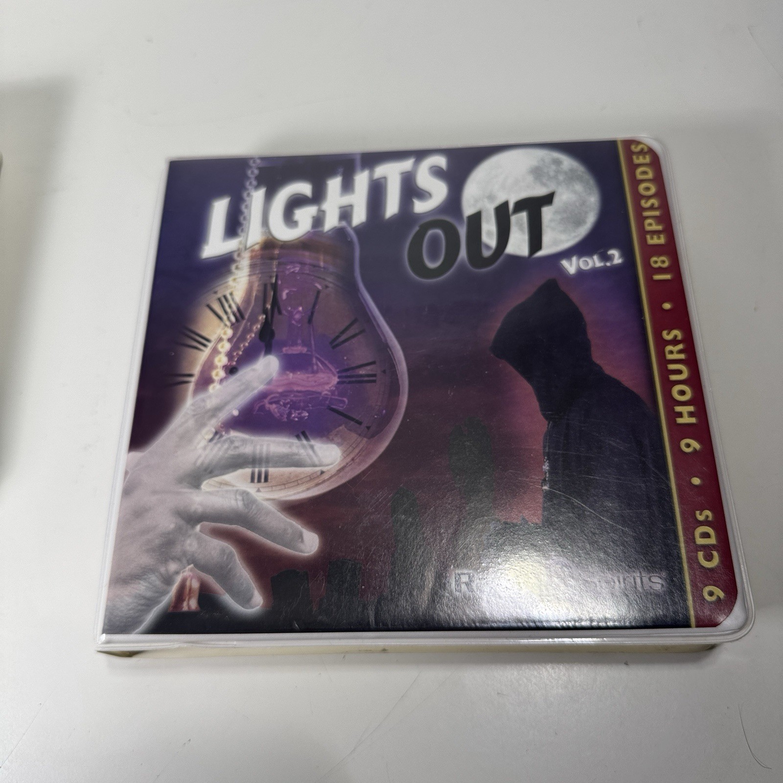 Radio Spirits LIGHTS OUT Show Volume 1 & 2 36 Episodes 18 Audio CD 18 HRS Horror
