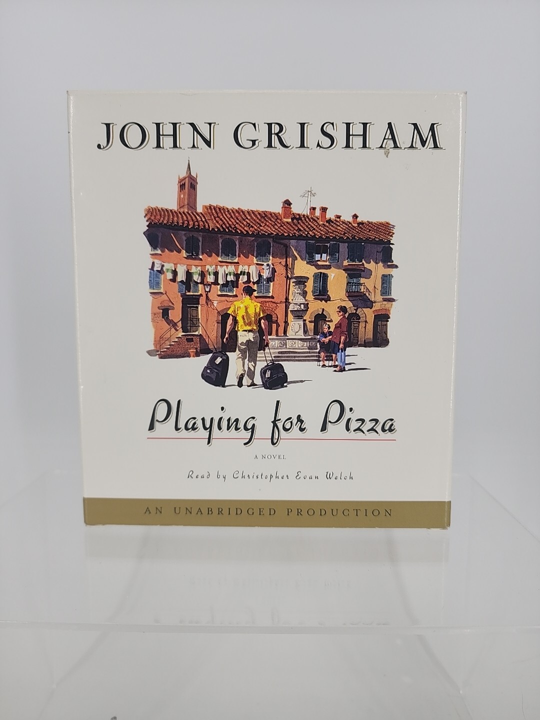 Playing for Pizza by John Grisham 2007 Audiobook Unabridged Chris Evan Welch