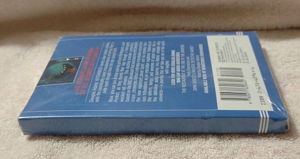 The Hitchhiker’s Guide to the Galaxy by Douglas Adams 1 Cassette See Desc Rare