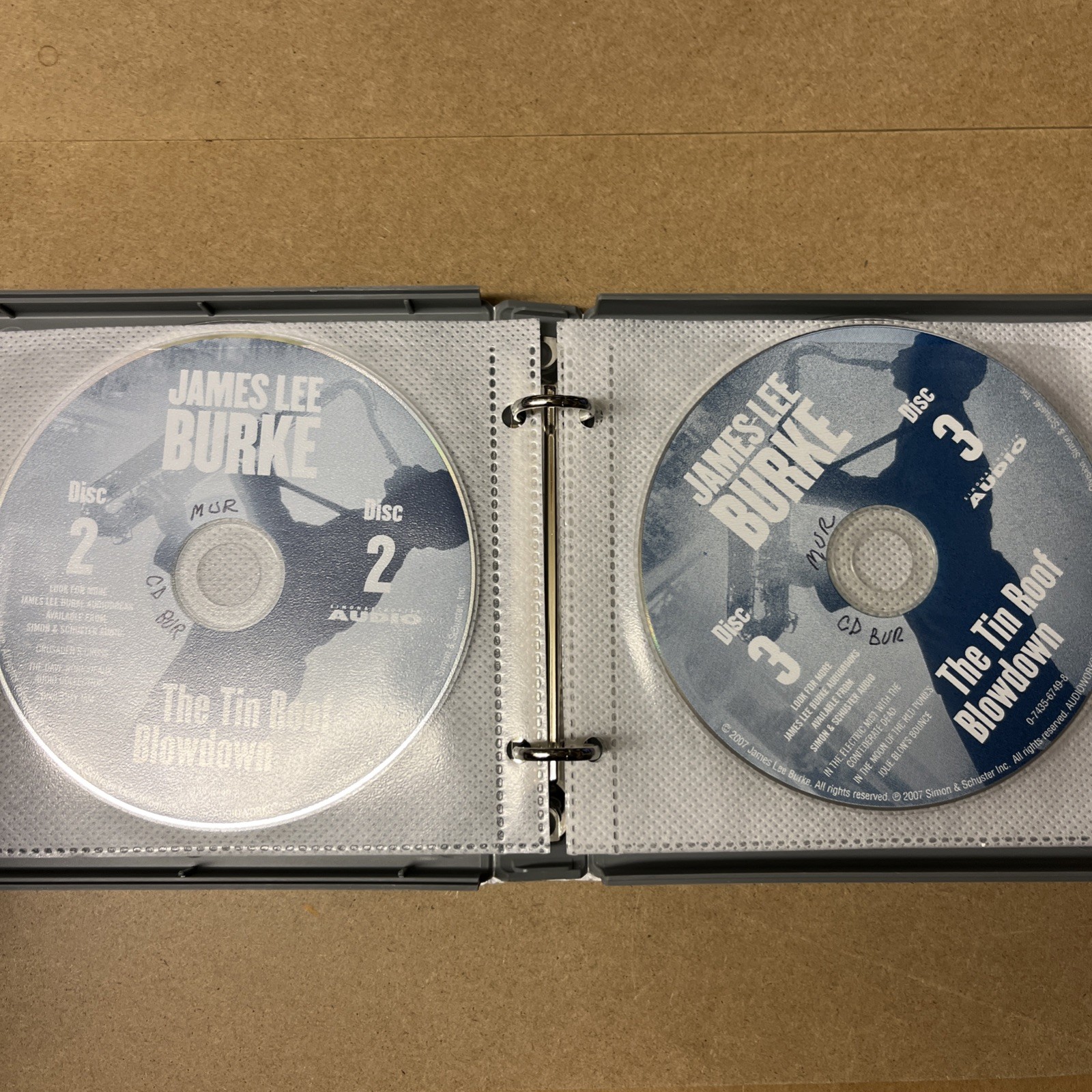 Lot Of 4 James Lee Burke Audiobooks On CD: Bitterroot, Light Of The World + More