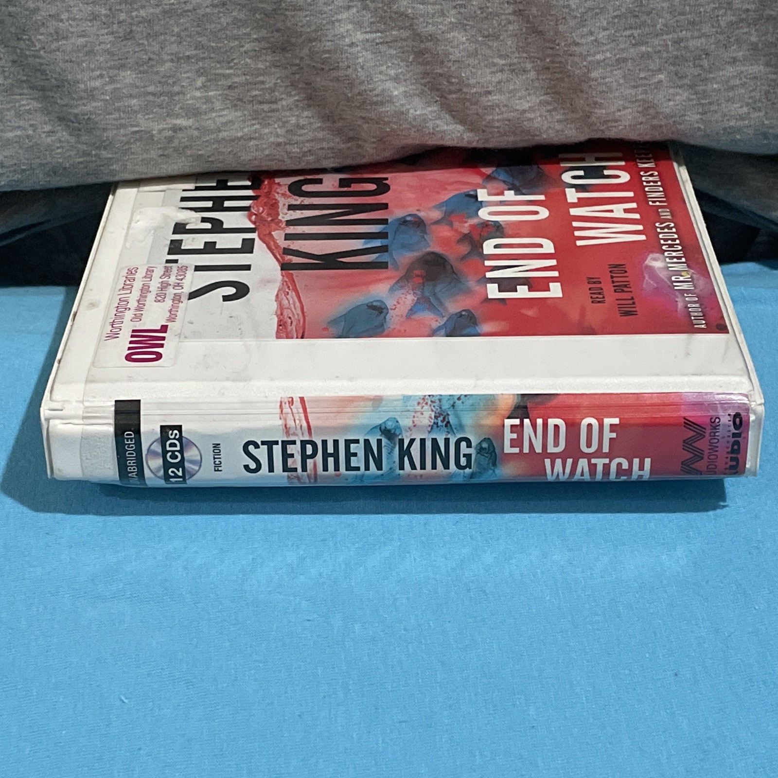 End of Watch by Stephen King (2016, Compact Disc) Book on Disc Complete