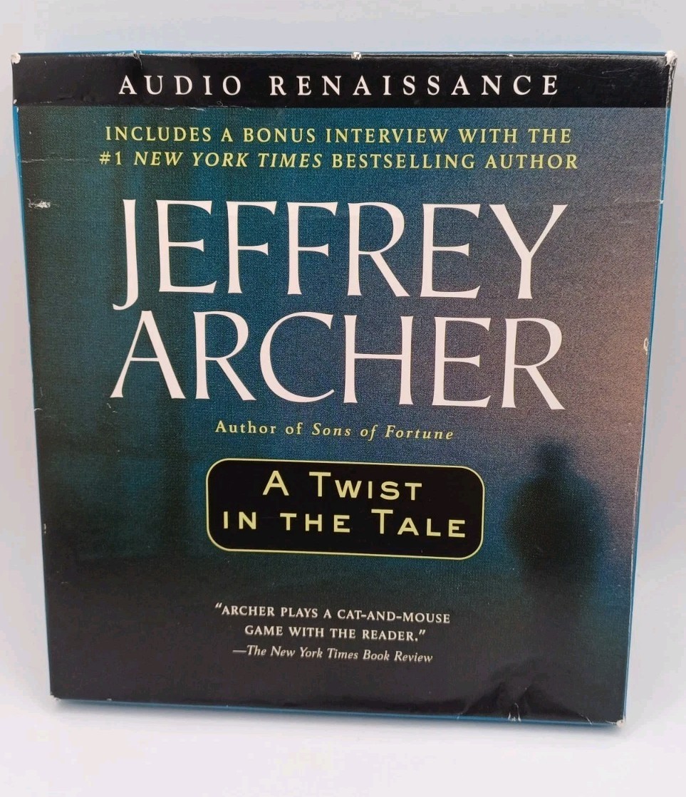 Jeffery Archer Audiobook (3 x CD) A Twist In The Tale — Read by Martin Jarvis