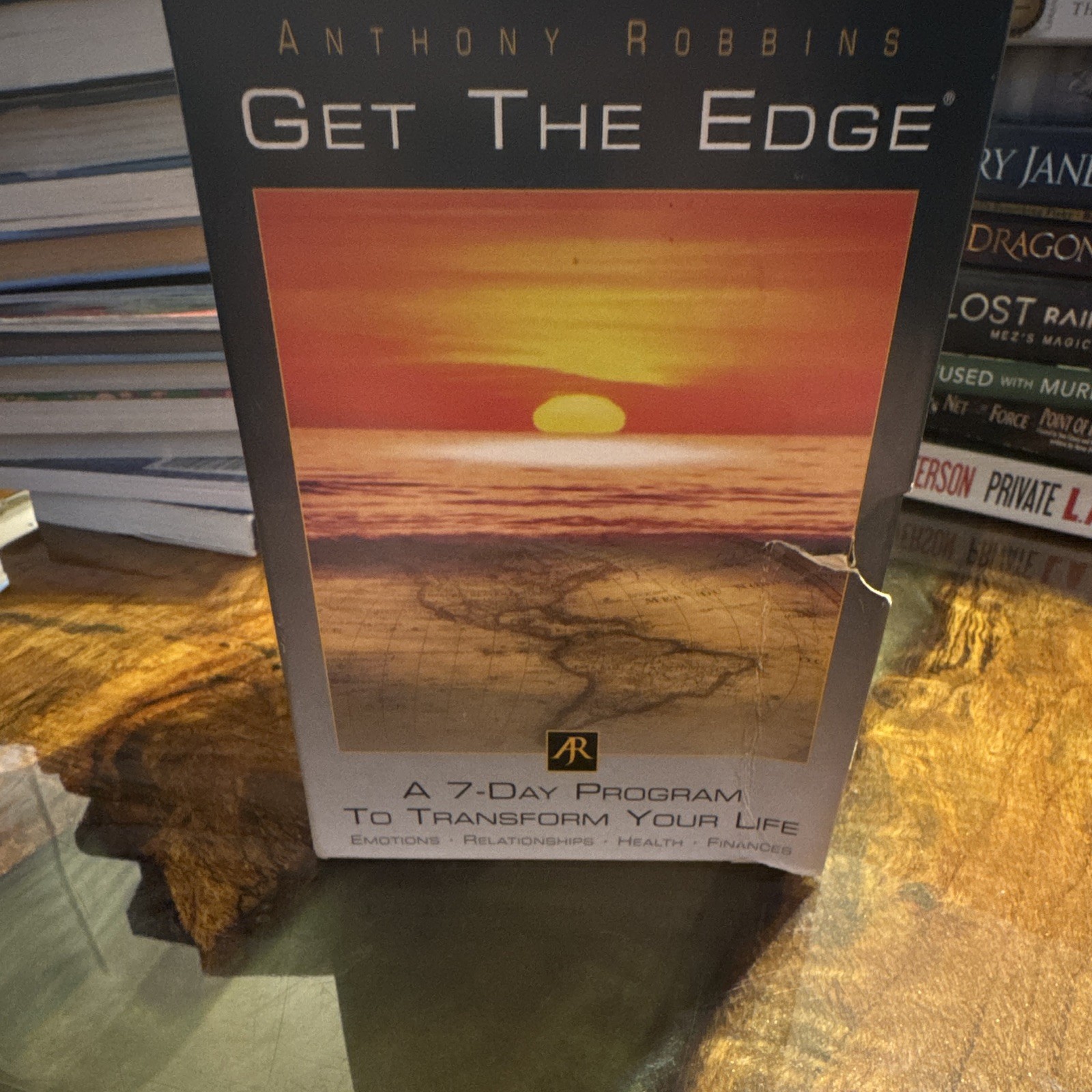 Anthony Robbins Get The Edge 7-Day Program Audiobook 10 Audio CDs Box Set
