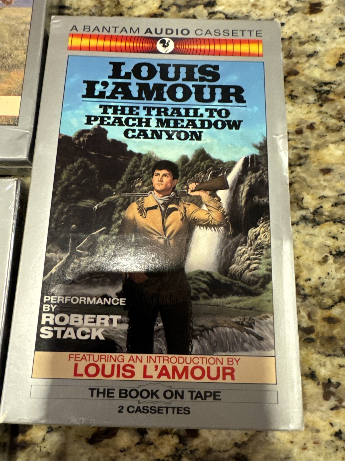 11 Vintage 1980’s Louis L’amour Bantam Audio Cassettes four Card Draw ETC. NEW!!