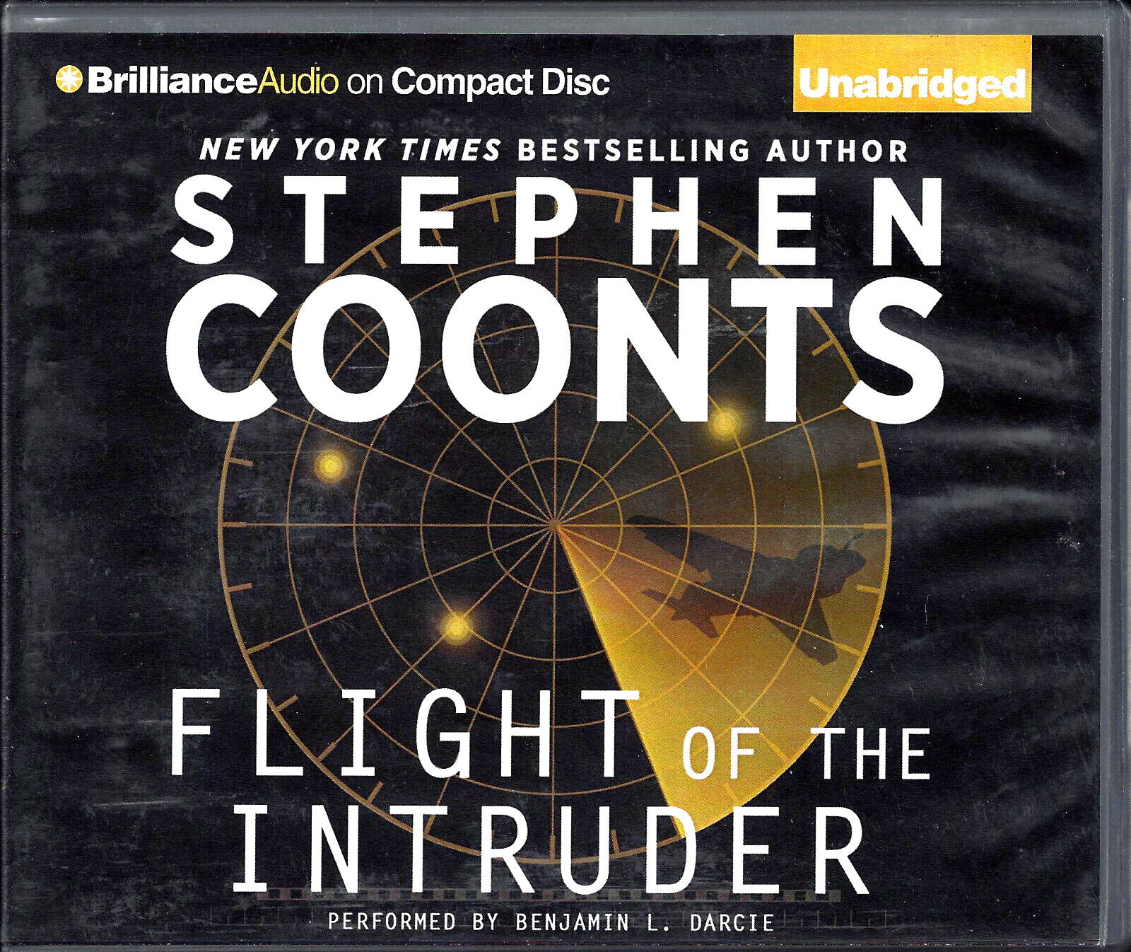 Audiobook CD FLIGHT OF THE INTRUDER Stephen Coonts a Jake Grafton Unabridged