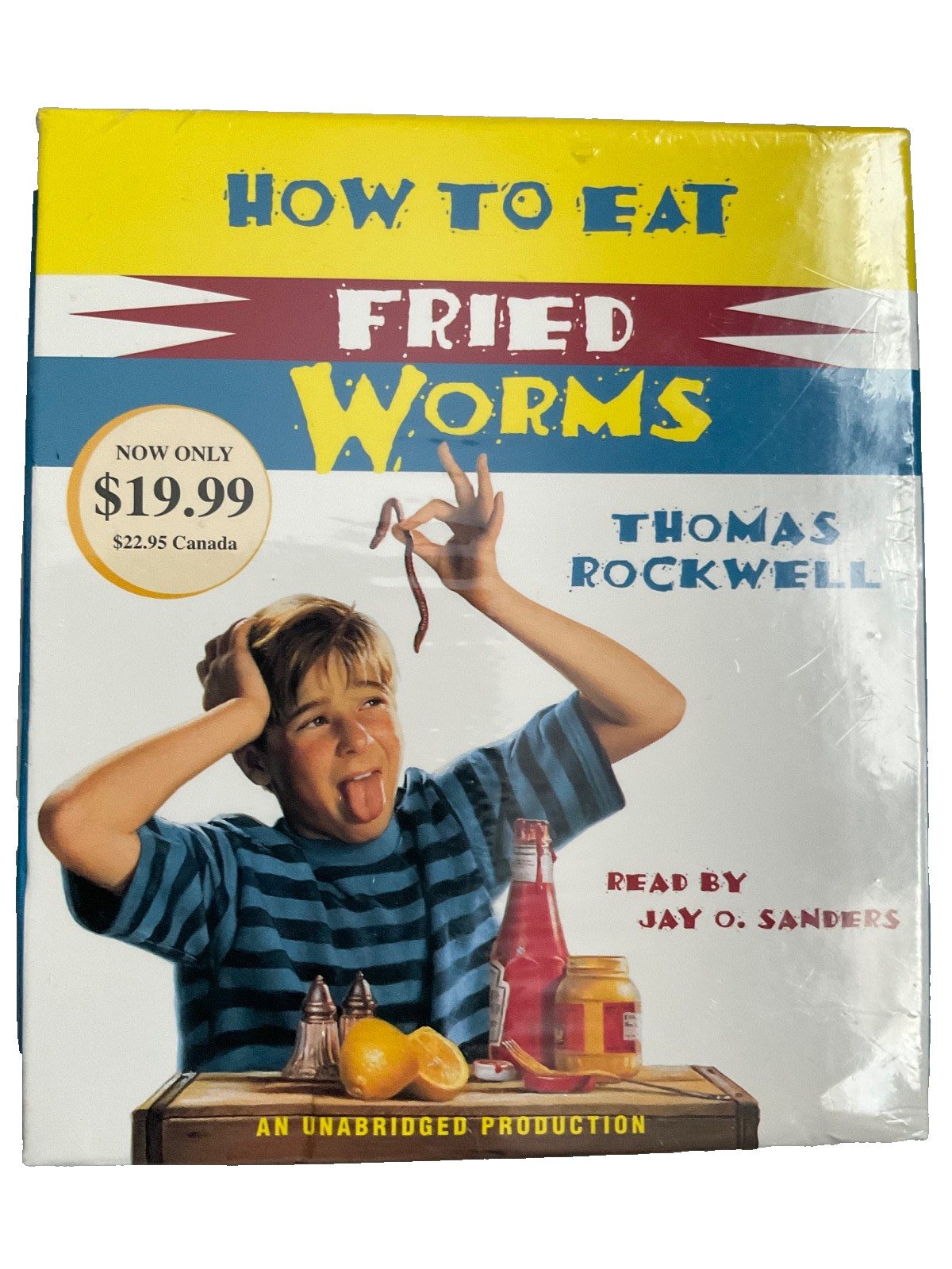 How to Eat Fried Worms by Thomas Rockwell (1998, Audio, Other, Unabridged…