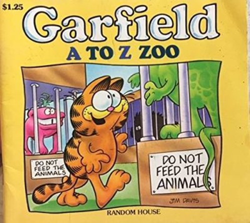 Garfield A to Z Zoo Hardcover Jim Davis