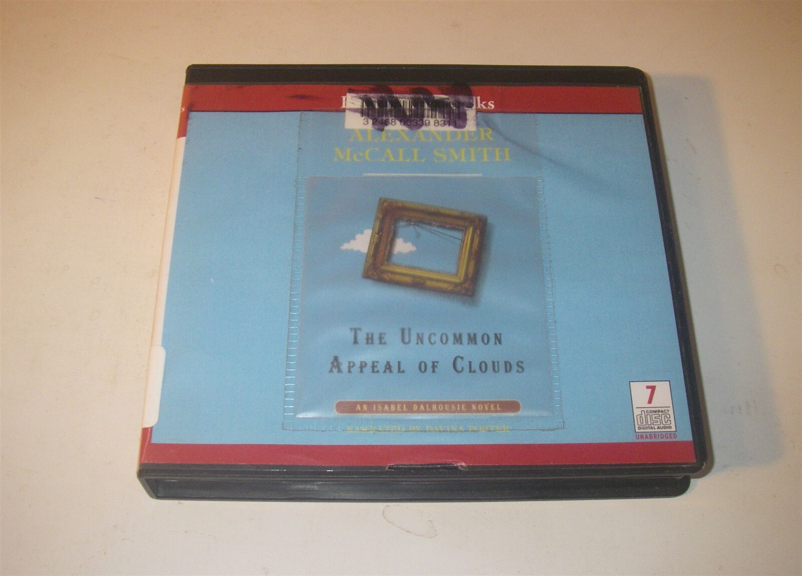 ALEXANDER MCCALL SMITH THE UNCOMMON APPEAL OF CLOUDS CD AUDIOBOOK CB9