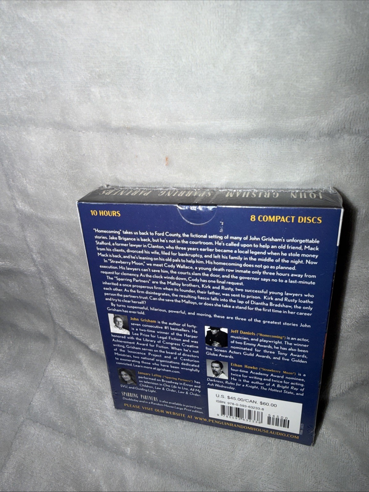 Sparring Partners: Novellas by John Grisham: New Audiobook SEALED