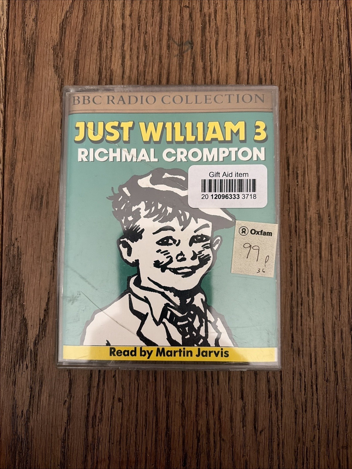 BBC Double Cassette Story — Just William 3 Read By Martin Jarvis — 1992