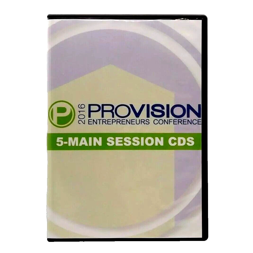 2016 PROVISION Entrepreneur’s Conference 5 CD Set — Gary Keesee Dr. Dave Martin