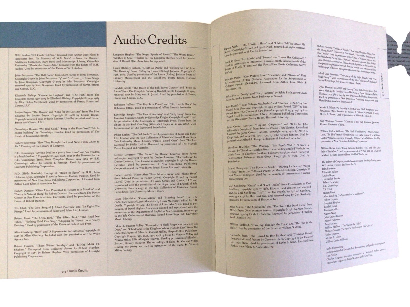 Poetry Speaks Audiobook 3 Audio CDs Set, Narrated by Charles Osgood