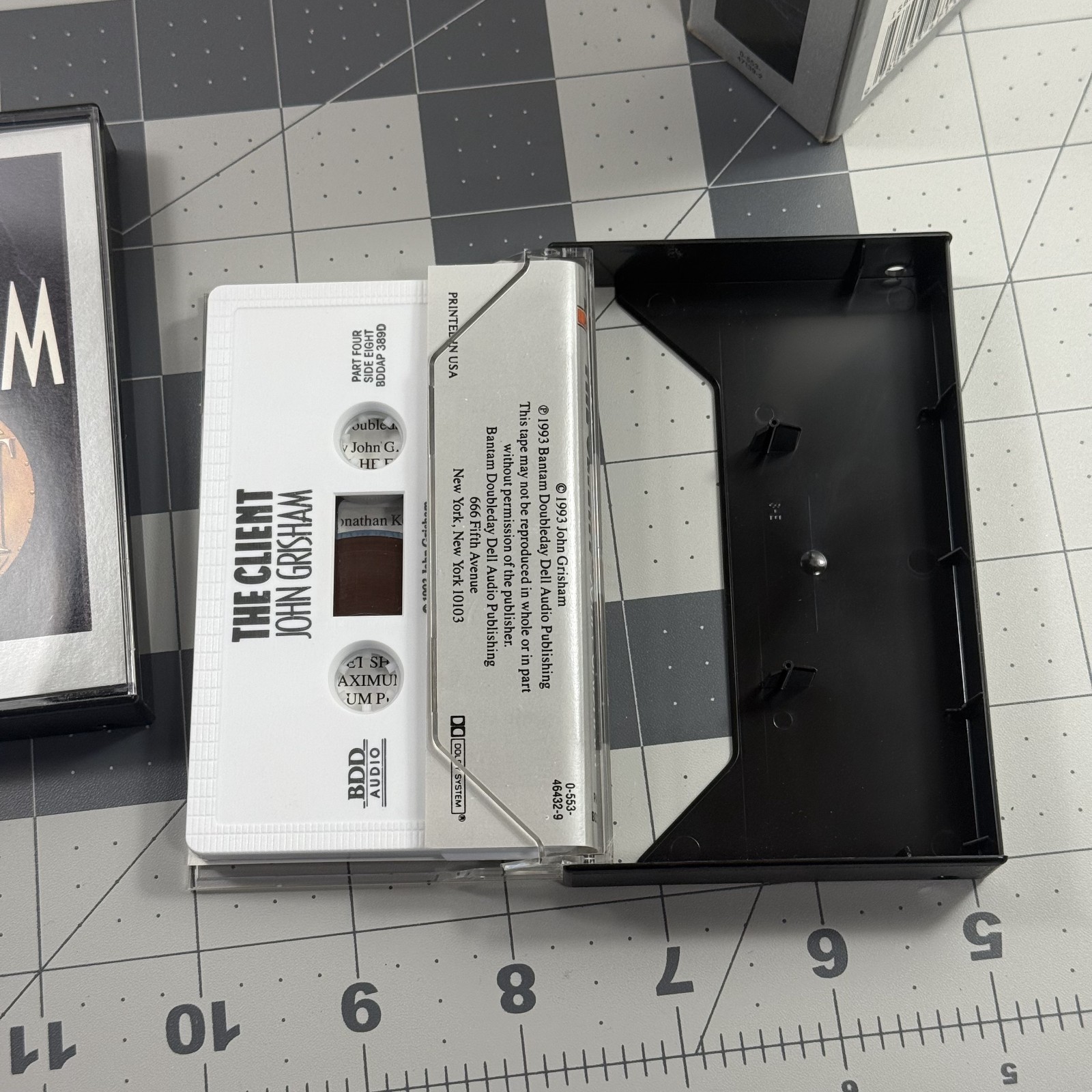 THE CLIENT John Grisham Audio Book On Cassette Tape