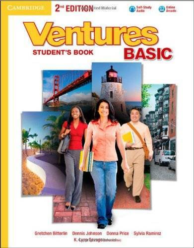 Ventures Basic Student’s Book with Audio CD — Paperback — GOOD