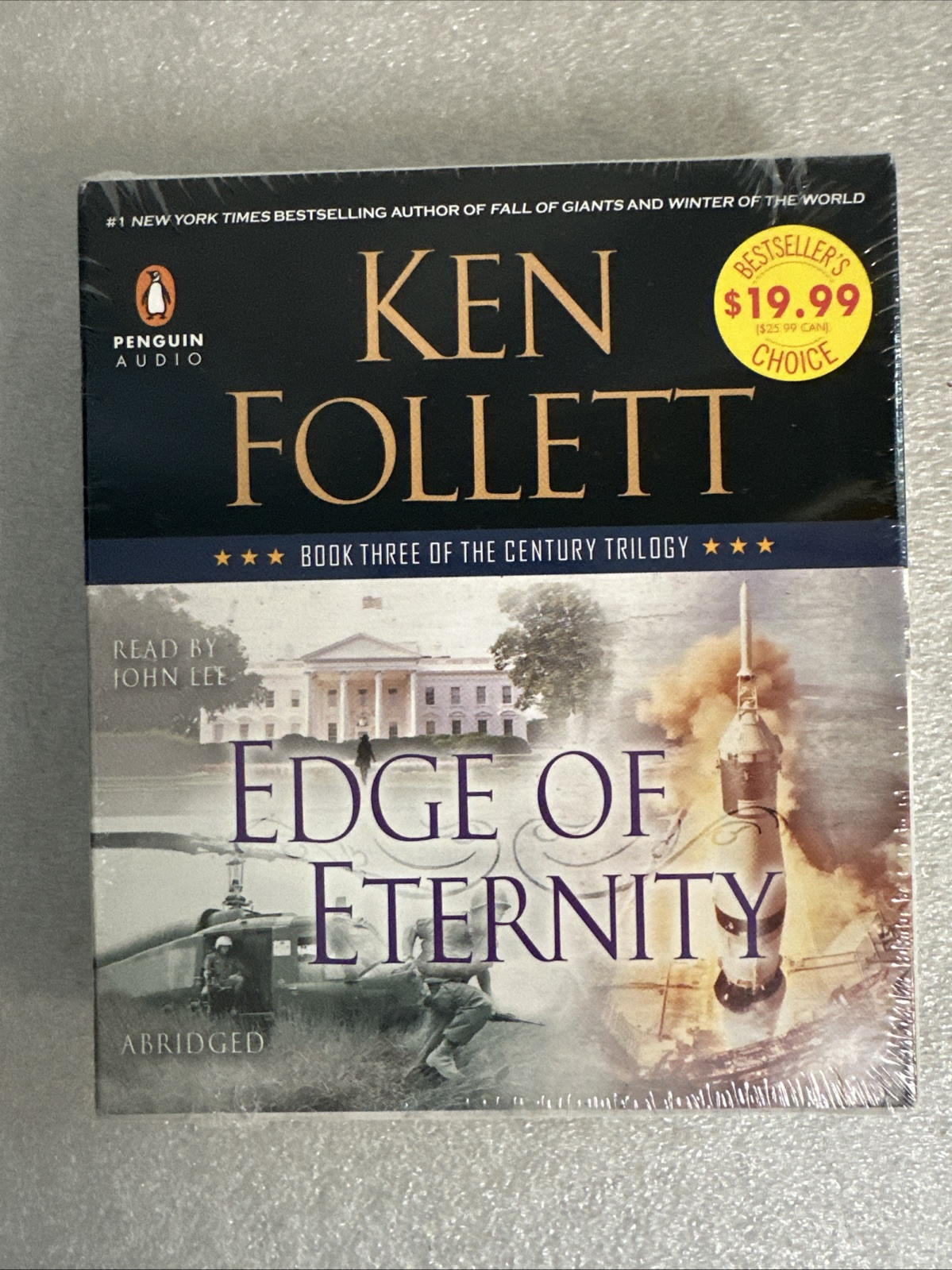 Edge Of Eternity Ken Follet Book 3 Audiobook CD Aabridged John Lee