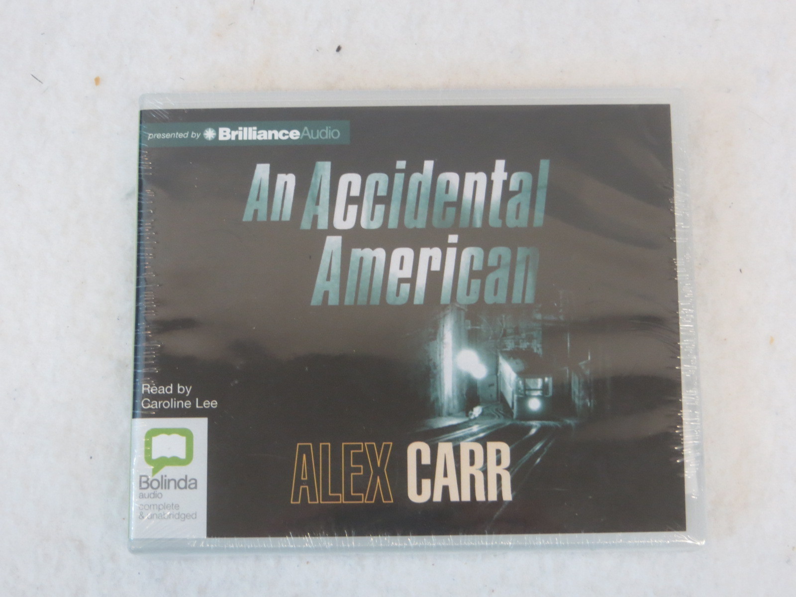 Alex Carr AN ACCIDENTAL AMERICAN Read by Caroline Lee 7 CDs SEALED