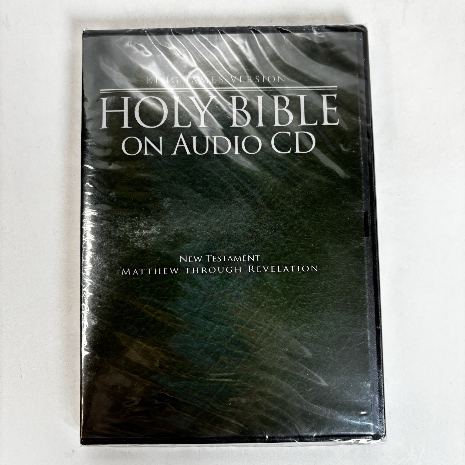Holy Bible New Testament KJV MP3 Audio CD Matthew–Revelation NEW Sealed 1D
