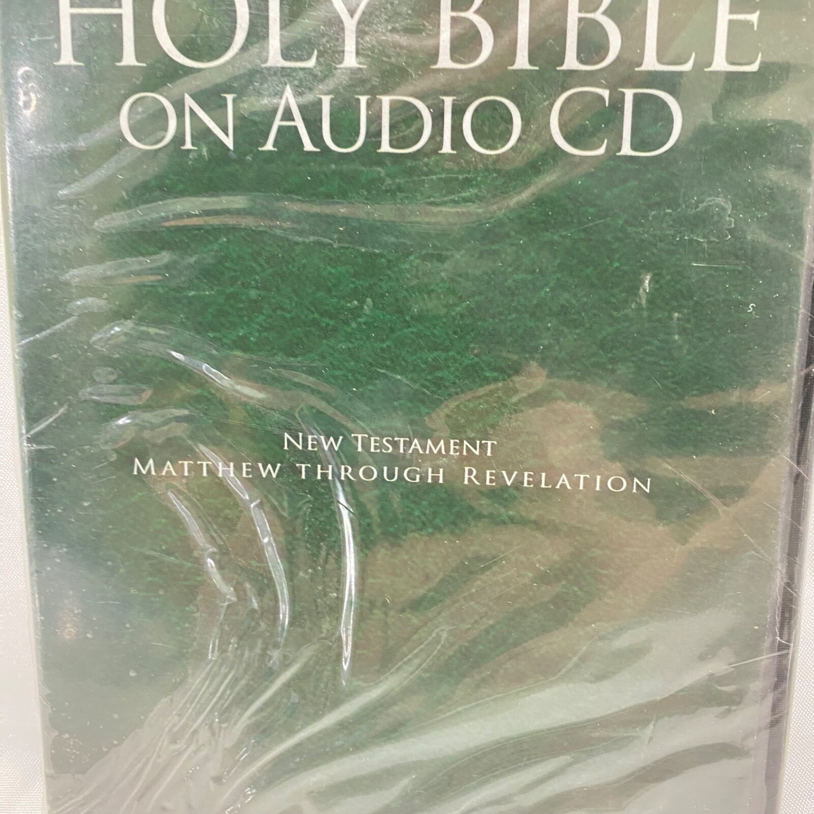 The King James Version Bible The New Testament by Braun Media LLC On CD MP3