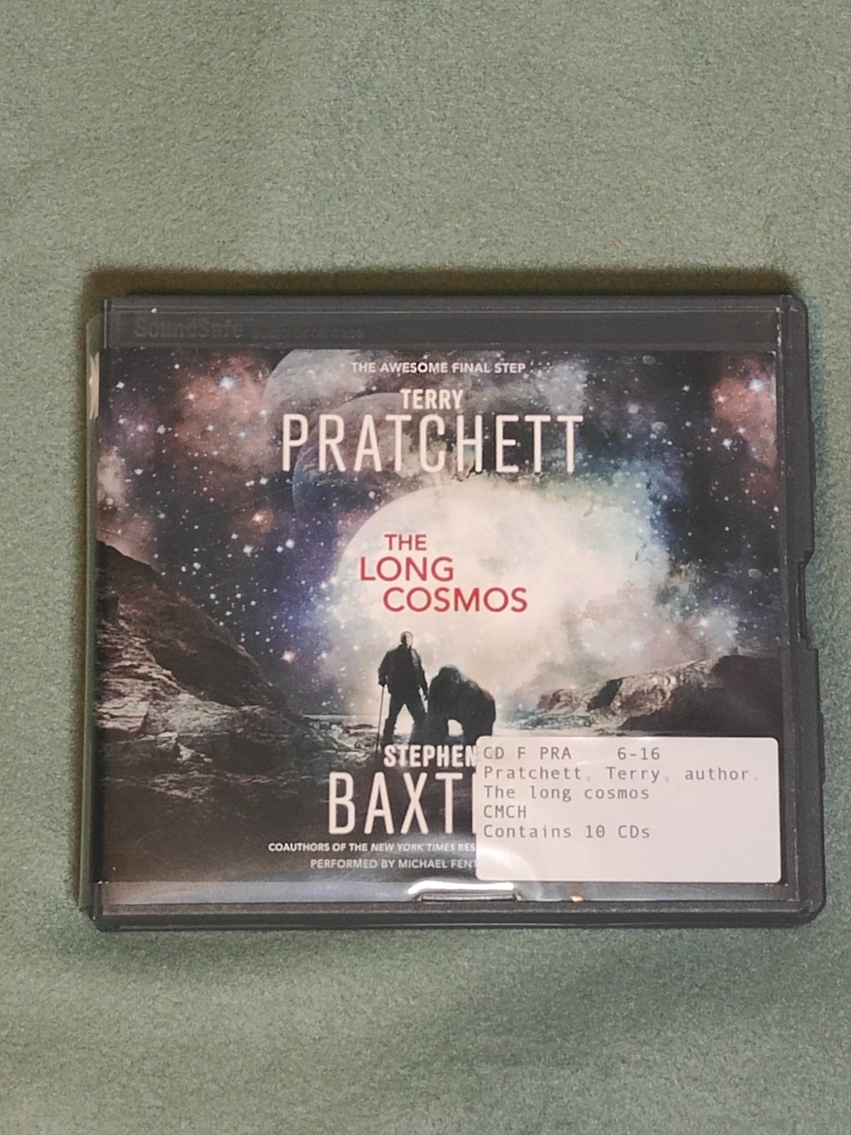 The Long Cosmos by Stephen Baxter Terry Pratchett 2016 Unabridged CD 9781504735