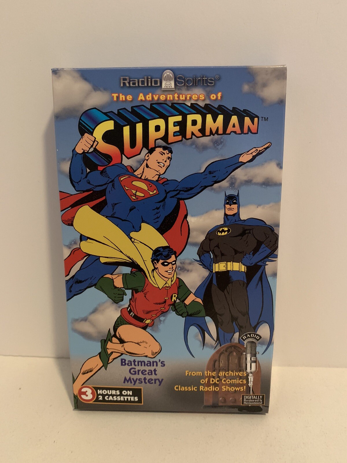 The Adventures Of Superman 2004 Audio Cassette Batman’s Greatest Mystery Pre-Own