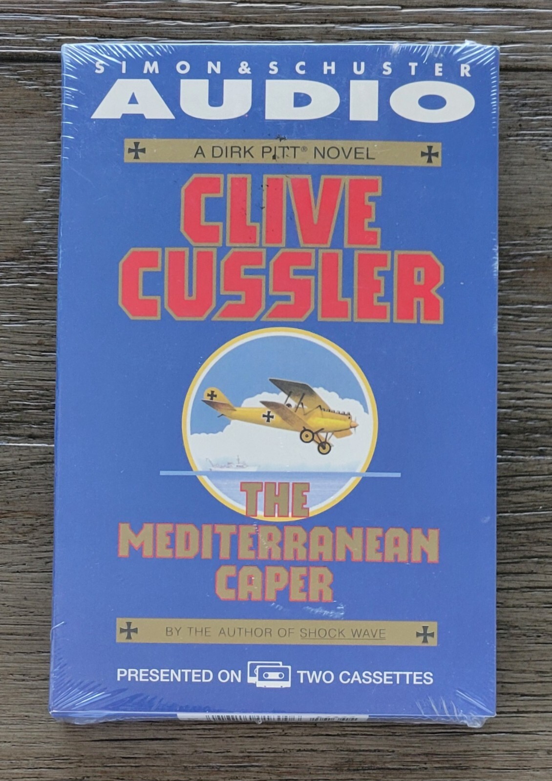 CLIVE CUSSLER Audiobook From the Mediterranean Caper with Bruce Greenwood — NEW