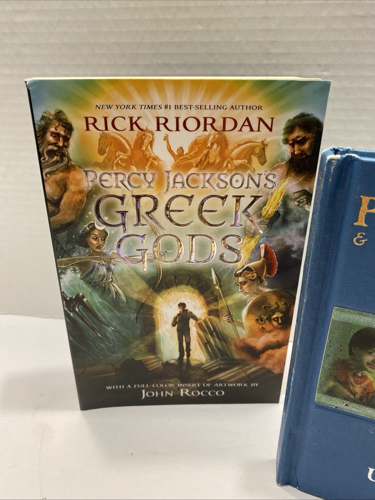 Percy Jackson & The Olympians-The Ultimate Guide Book & Greek Gods