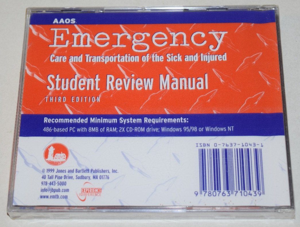 AAOS Emergency Care and Transportation of the Sick and Injured Student Review