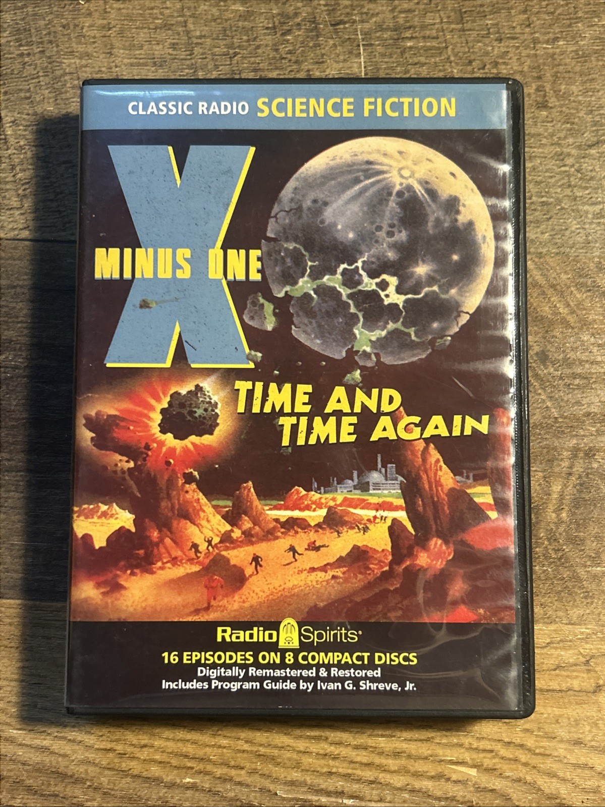 Classic Radio: X Minus One: Time and Time Again (8-CD Set, 2014) plus Booklet