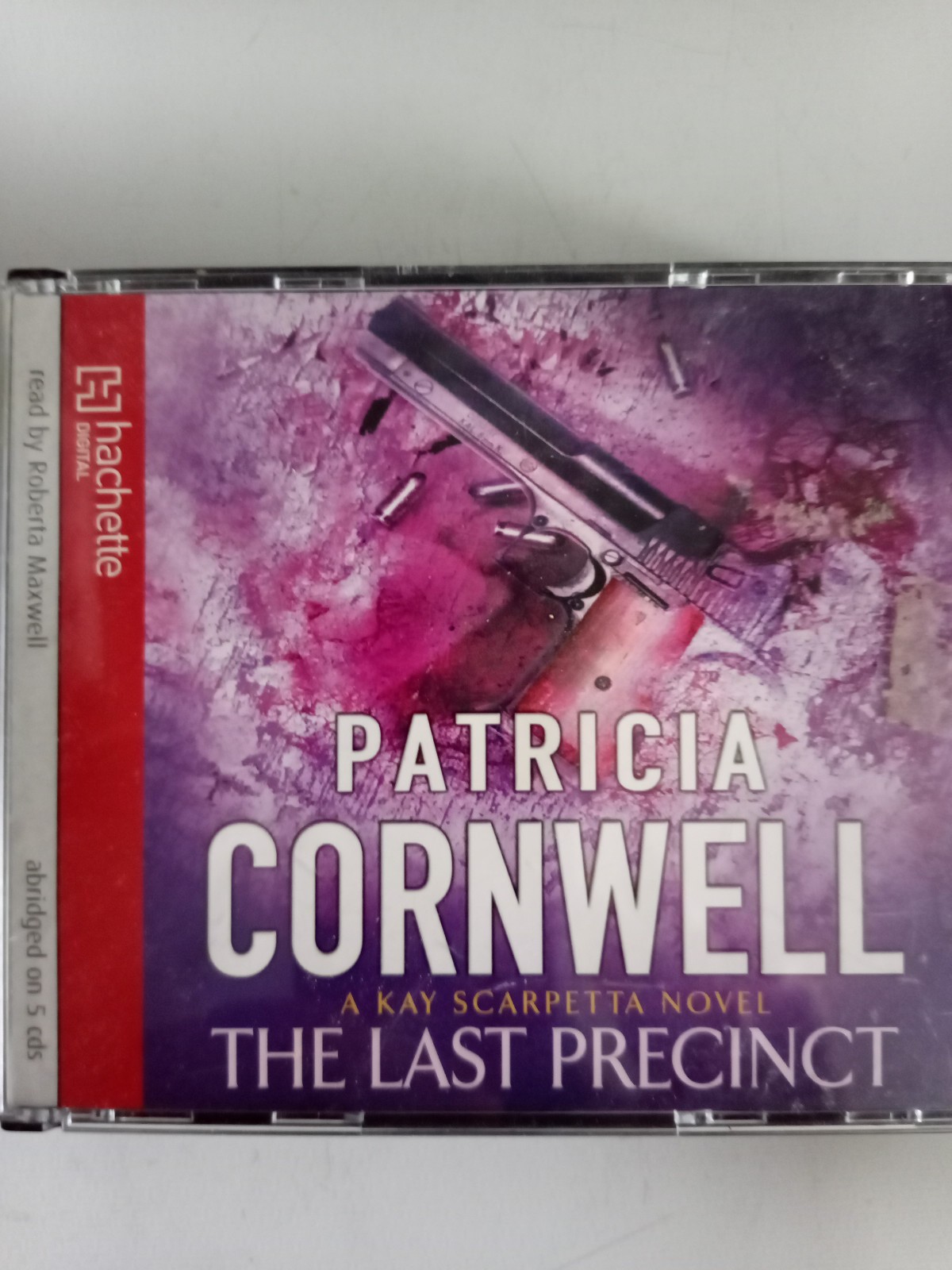 A collection of 6 cd audiobooks by famous crime and mystery writers, 30 cds
