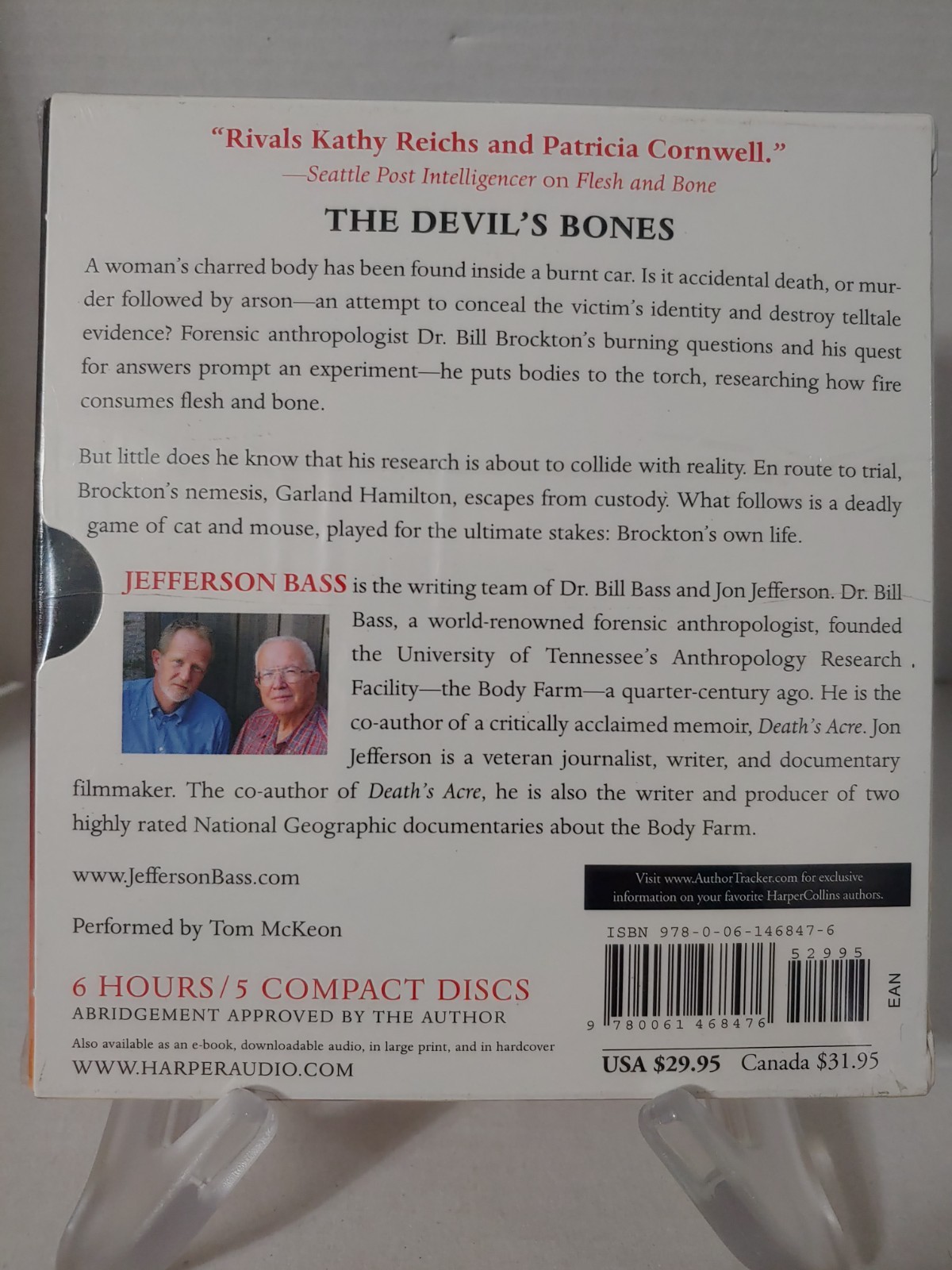 Abridged The Devil’s Bones by Jefferson Bass Audio Book