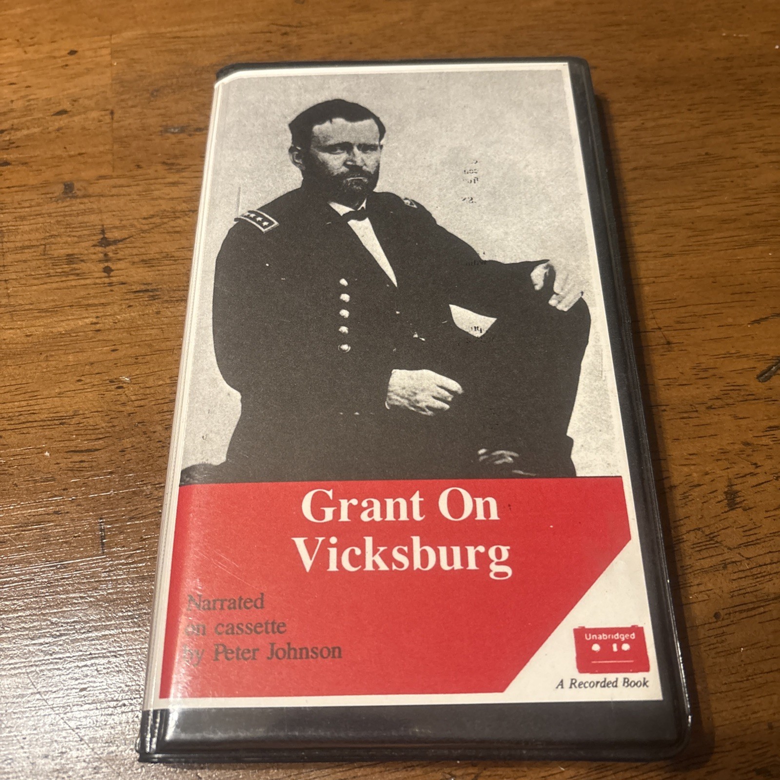 GRANT ON VICKSBURG Book on Cassette Tapes Memoirs of Ulysses Grant Civil War