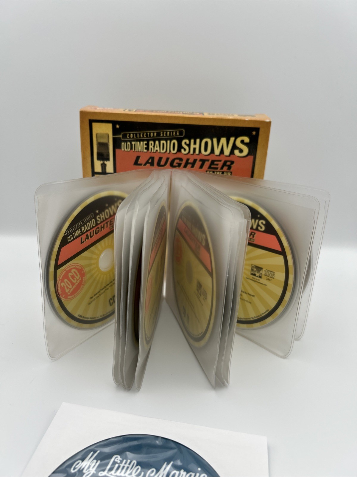 Old Time Radio Shows Laughter on the Air Audiobook CDs Lot of 20 Radio Drama