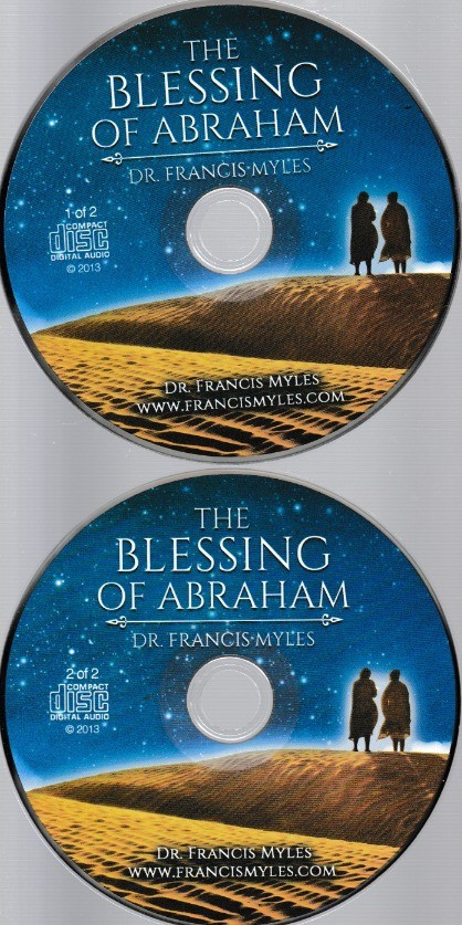 The Blessing Of Abraham 2-Disc Set Dr. Francis Myles AUDIO BOOK CD Christian