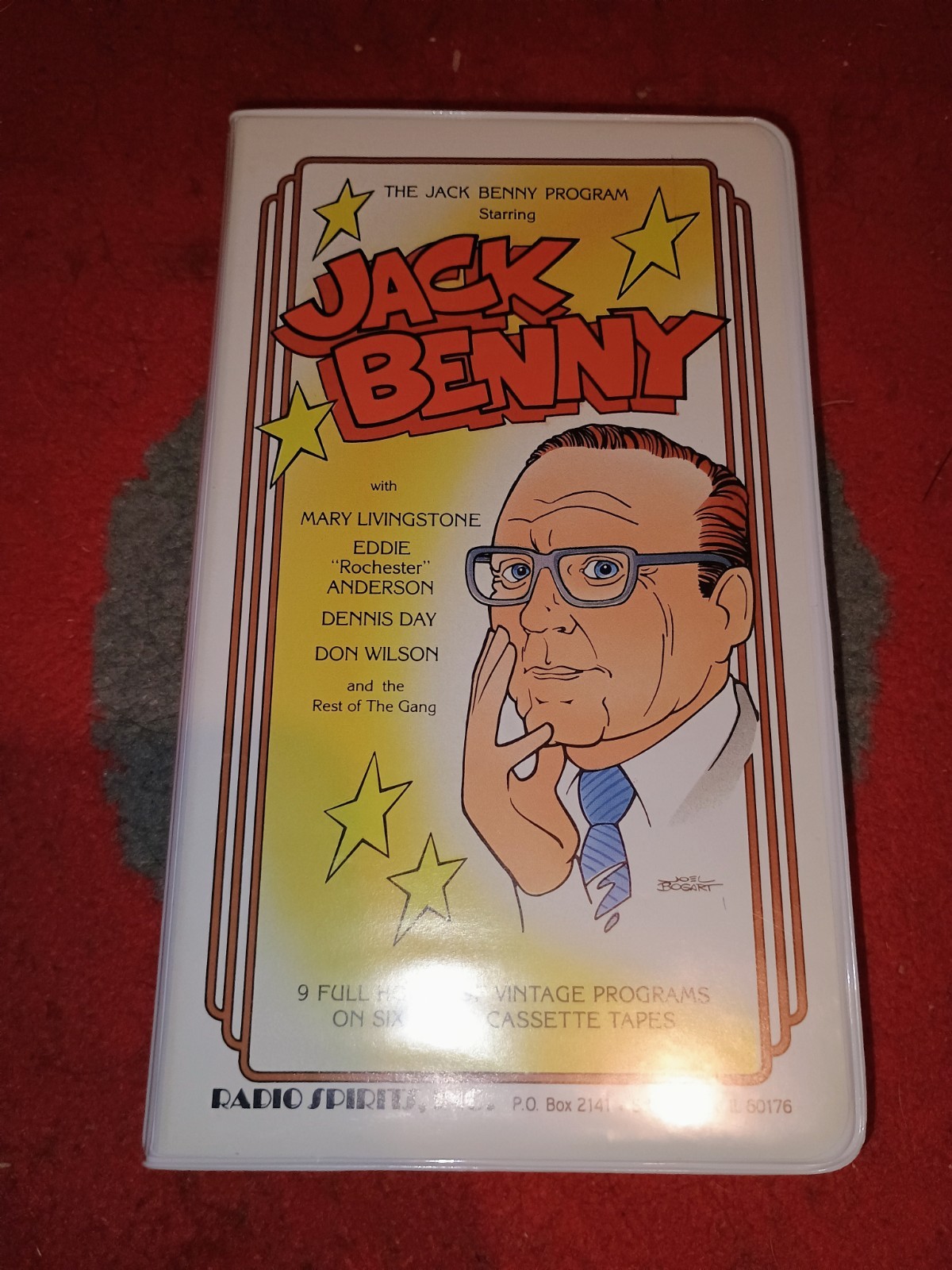 Radio Spirits Inc Jack Benny Program 9 Hours On 6 Cassettes — Vintage