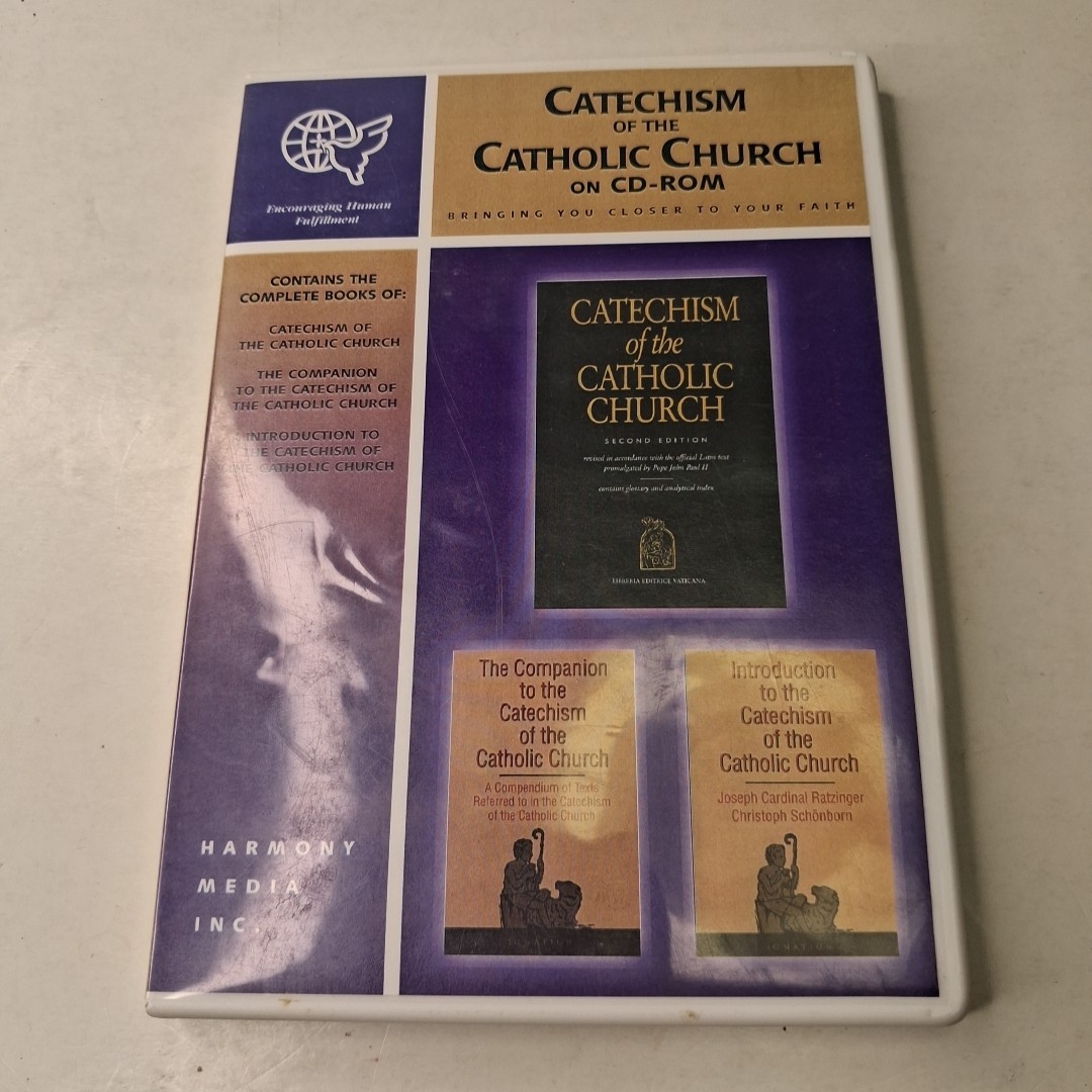 Catechism of the Catholic Church on CD-ROM (PC Windows, 2001, Harmony Media)