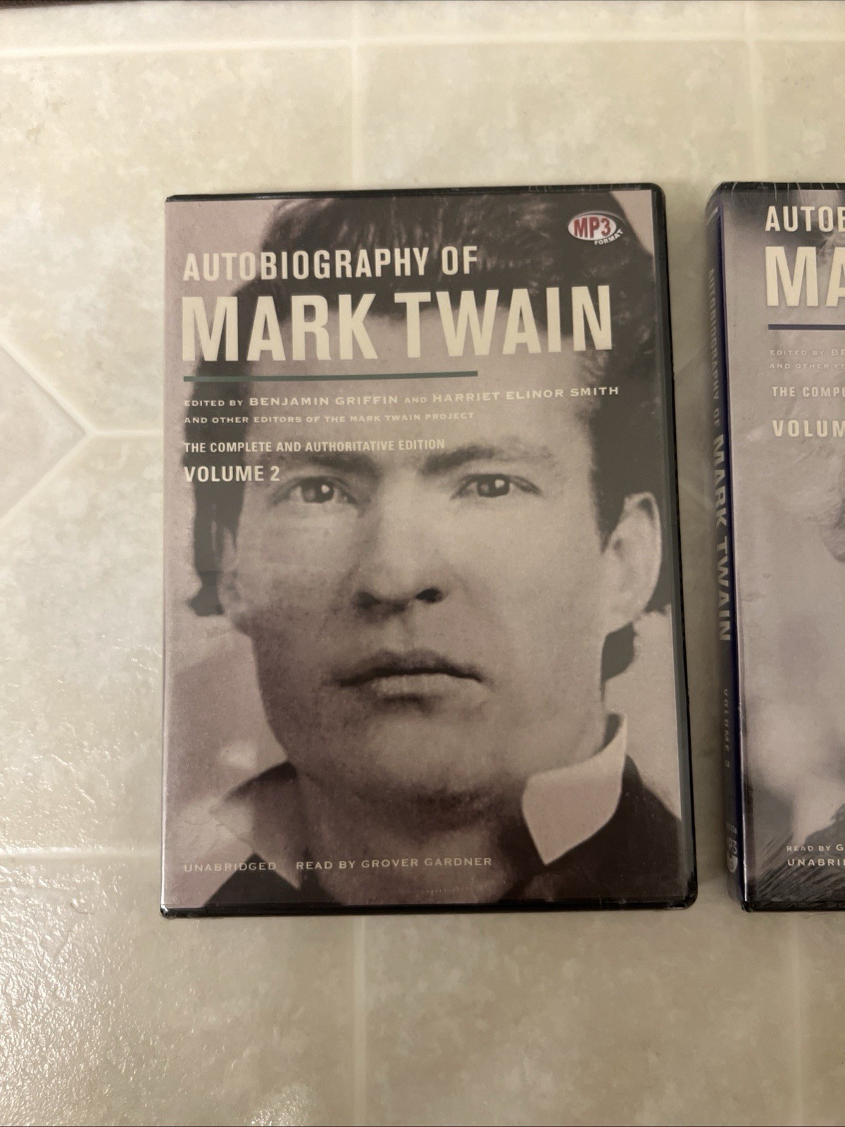 Mark Twain Autobiography Volume 2 & 3 MP3 CD Audiobook Brand New Sealed!