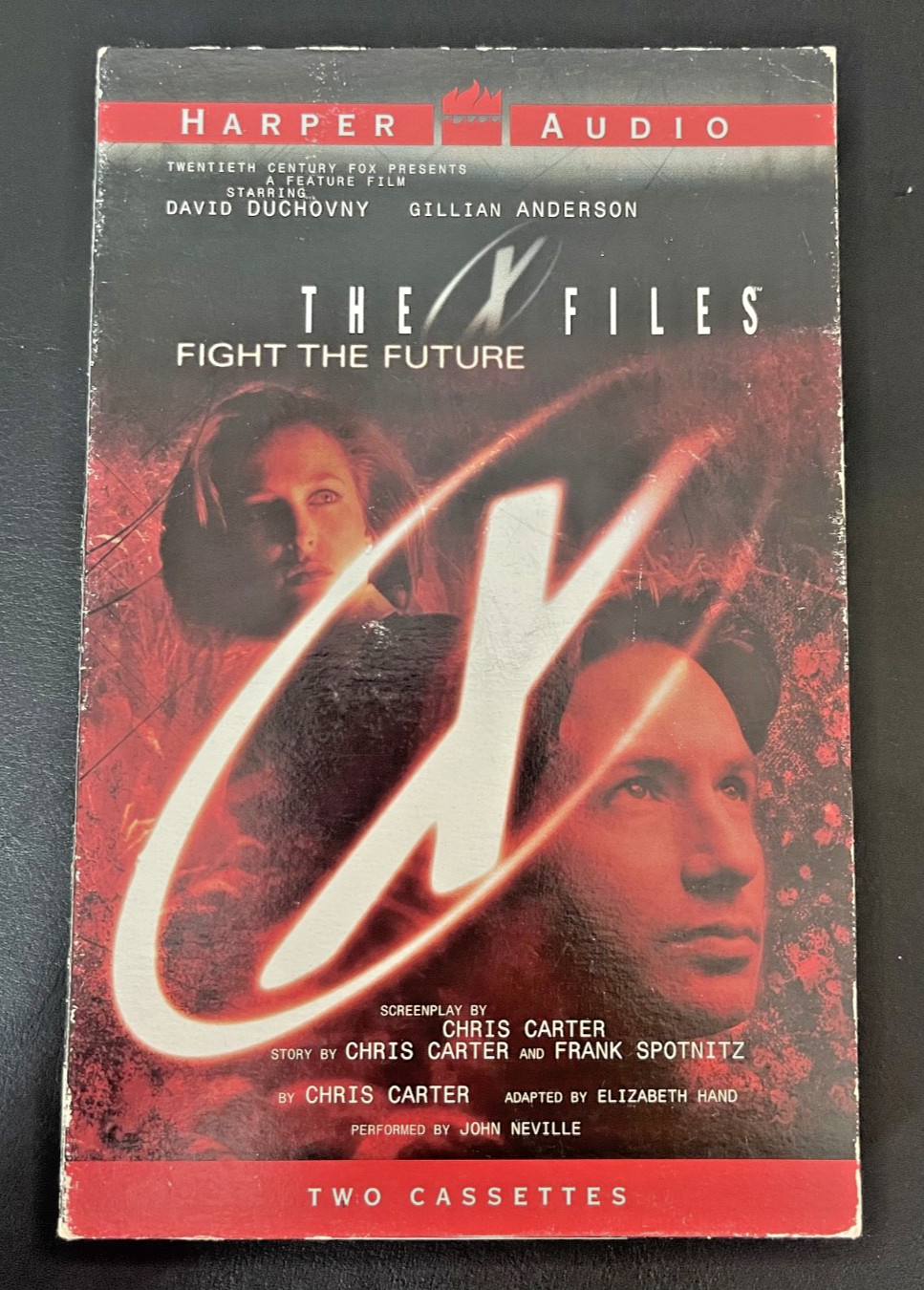 The X-Files Fight the Future Audiobook Cassette 1998 John Neville 2 Tapes