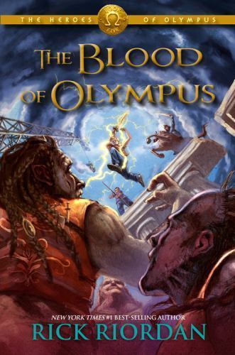 The Blood of Olympus Heroes of Olympus Book 5 Rick Riordan Hardcover FREE SHIP