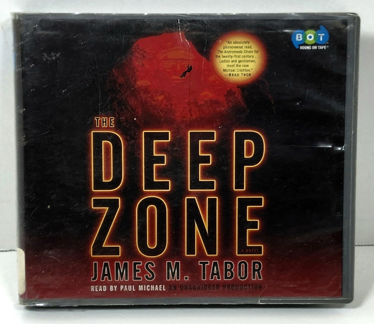 The Deep Zone by James Tabor Audiobook CD Read by Paul Michael Thriller/Suspense
